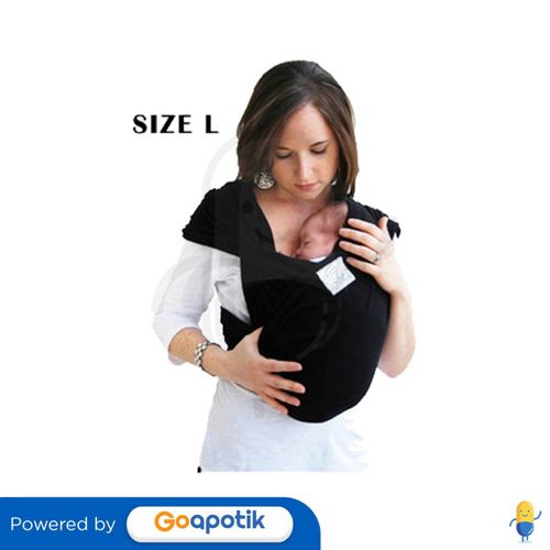 BABY K'TAN BABY CARRIER BASIC SIZE L BLACK