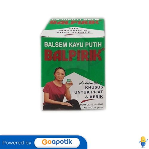BALPIRIK KAYU PUTIH 20 GRAM POT