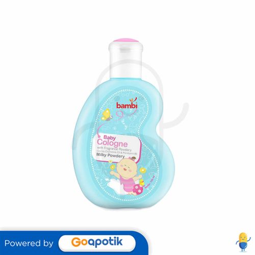 BAMBI BABY COLOGNE MILKY POWDERY 100 ML BOTOL