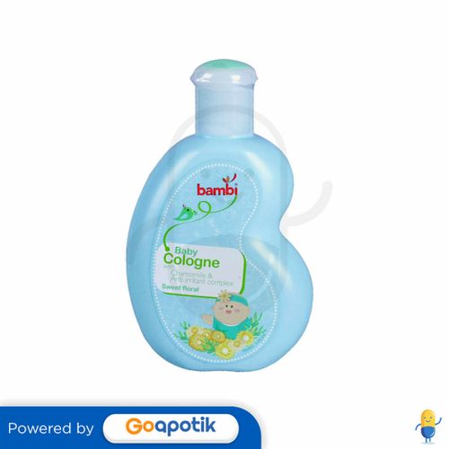 BAMBI BABY COLOGNE SWEET FLORAL 100 ML BOTOL