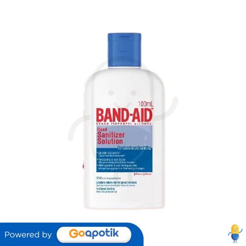 BAND-AID HAND SANITIZER SOLUTION 100 ML