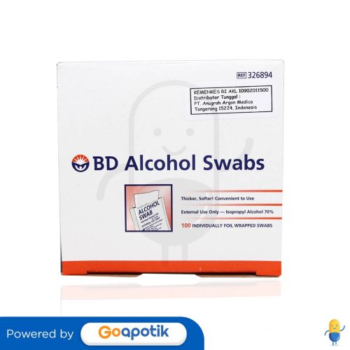 BD ALKOHOL SWAB/PCS