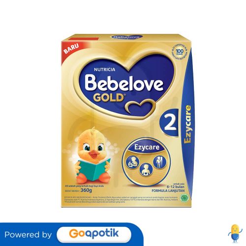 BEBELOVE  GOLD 2 SUSU FORMULA 360 GRAM BOX