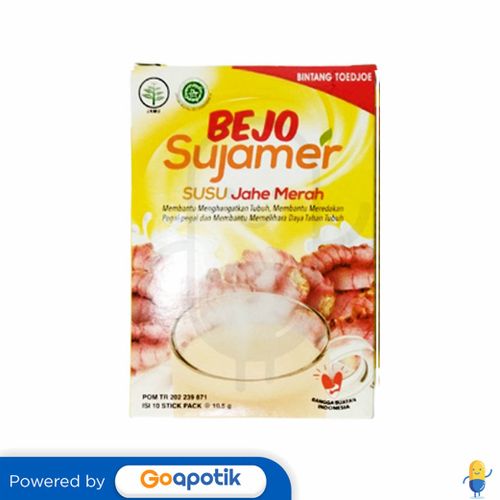 BEJO SUJAMER 10.5 GRAM BOX 10 SACHET