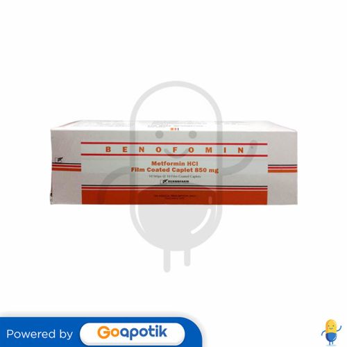 BENOFOMIN 850 MG BOX 100 KAPLET