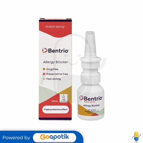 BENTRIO ALLERGY BLOCKER NASAL SPRAY 20 ML