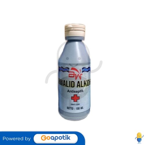 BERKAHWALID ALKOHOL 70% 100 ML BOTOL