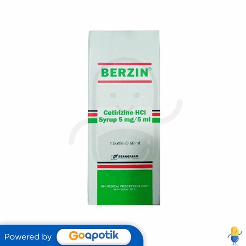 BERZIN 5 MG/5 ML SYRUP 60 ML