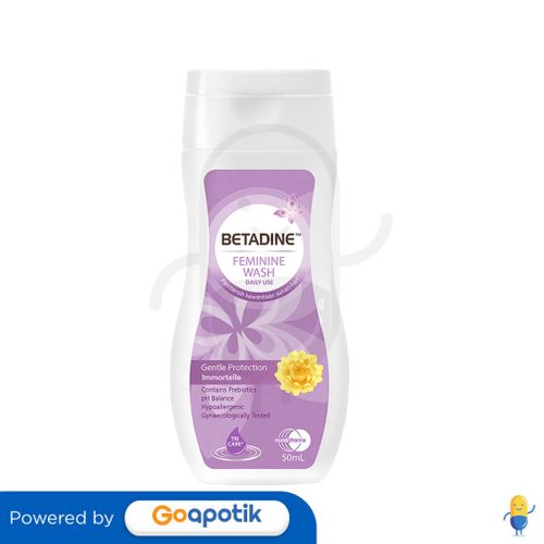 Ulasan Produk BETADINE FEMININE WASH LIQUID GENTLE PROTECTION