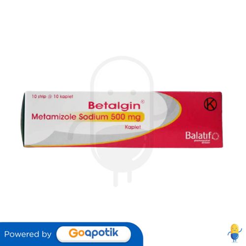 BETALGIN 500 MG BOX 100 TABLET