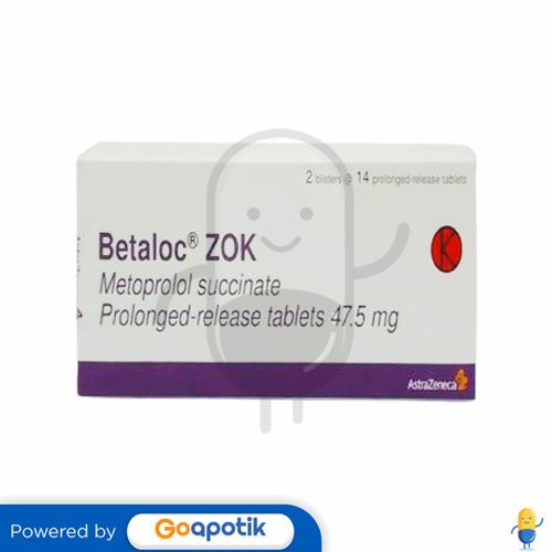 BETALOC ZOK 47.5 MG BOX 28 TABLET