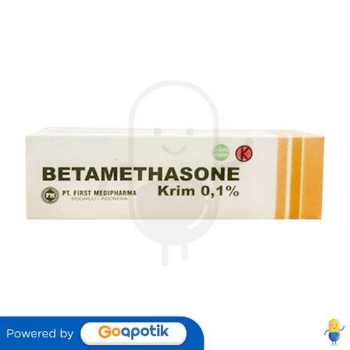 BETAMETHASONE FIRST MEDIFARMA 0.1% CREAM 5 GRAM