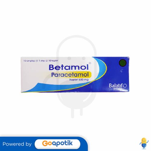 BETAMOL 500 MG BOX 100 KAPLET