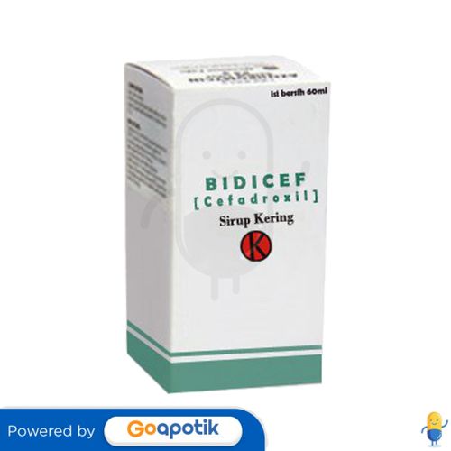 BIDICEF 125 MG/5 ML SYRUP 60 ML