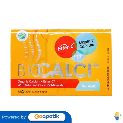 BIOCALCI-72 STRIP 4 TABLET