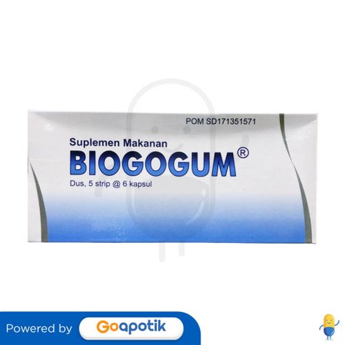 BIOGOGUM BOX ISI 30 KAPSUL