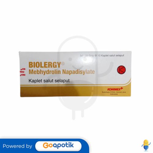 BIOLERGY 50 MG BOX 100 KAPLET