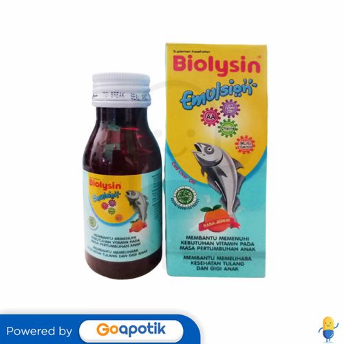 BIOLYSIN EMULSION RASA JERUK 60 ML BOTOL