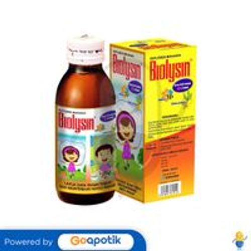 BIOLYSIN SYRUP ISI 60 ML BOTOL