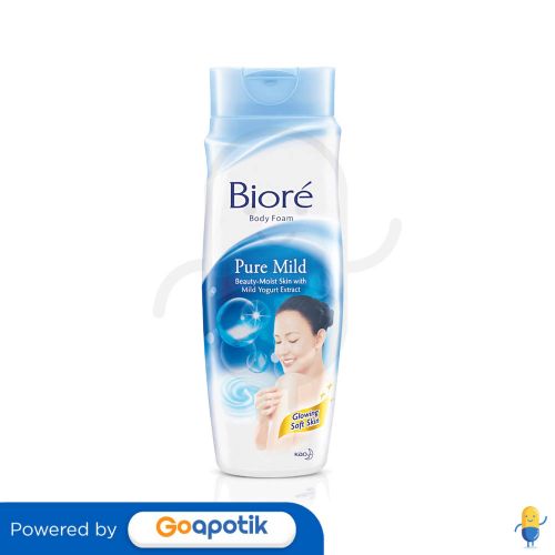 BIORE BODY FOAM PURE MILD 100 ML BOTOL