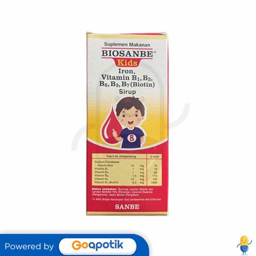 BIOSANBE KIDS SYRUP 120 ML