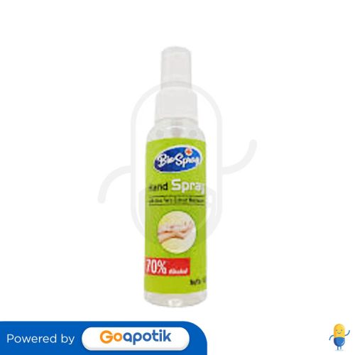 BIOSPRAY HAND SPRAY WITH ALOE VERA MOISTURIZER & SANITIZER 100 ML