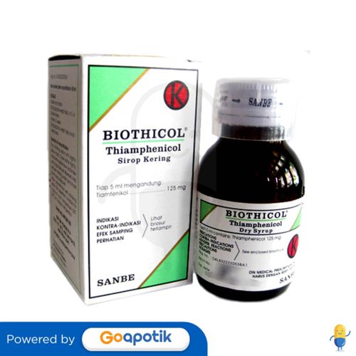 BIOTHICOL 125 MG/5 ML DRY SYRUP 60 ML