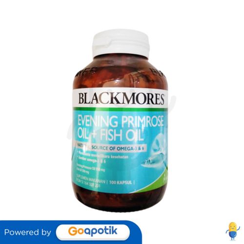 BLACKMORES EVENING PRIMEROSE OIL + FISH OIL BOTOL 100 KAPSUL