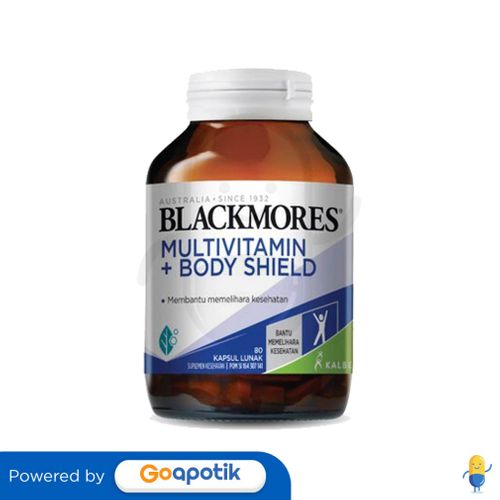 BLACKMORES MULTIVITAMIN + BODY SHIELD BOTOL 80 KAPSUL