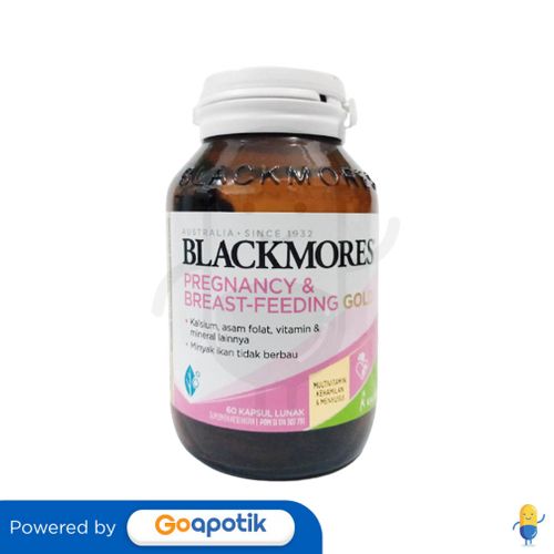 BLACKMORES PREGNANCY & BREASTFEEDING GOLD BOTOL 60 KAPSUL