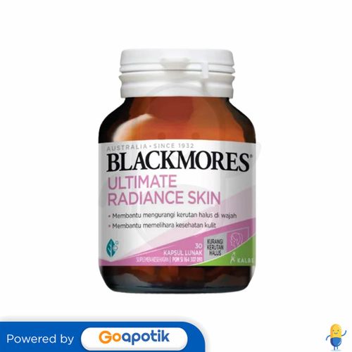 BLACKMORES ULTIMATE RADIANCE SKIN BOTOL 30 KAPSUL