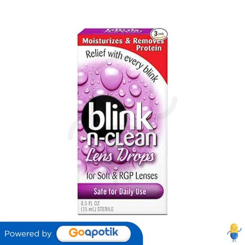BLINK N CLEAN LENS DROPS 15 ML