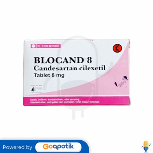 BLOCAND 8 MG BOX 30 TABLET