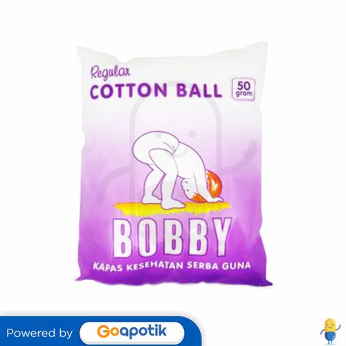 BOBBY REGULAR COTTON BALL 50 GRAM