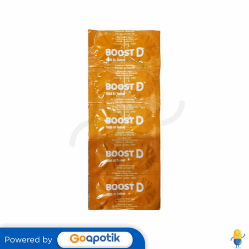 BOOST D 5000 IU STRIP 10 TABLET