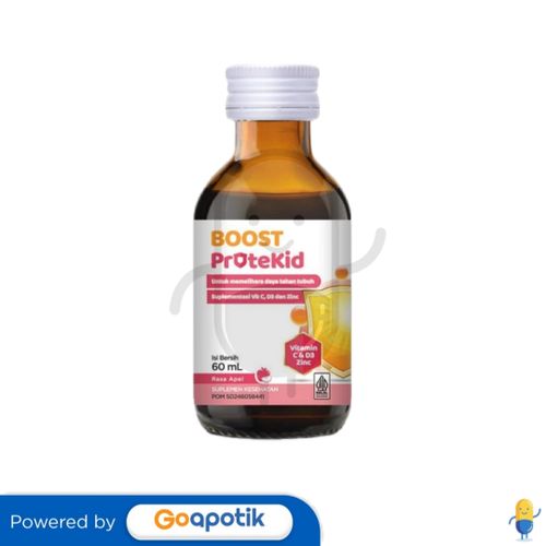 BOOST PROTEKID RASA APEL 60 ML BOTOL