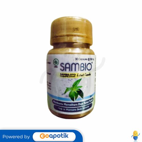 BOROBUDUR SAMBIO BOTOL 30 KAPSUL