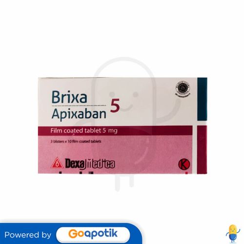 BRIXA 5 MG BOX ISI 30 TABLET