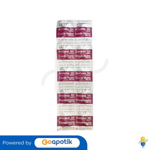 BROADAMOX 500 MG STRIP 10 KAPLET