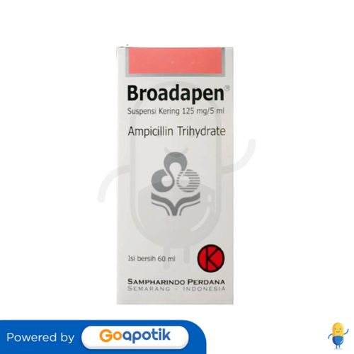 BROADAPEN 125 MG/5 ML DRY SYRUP 60 ML