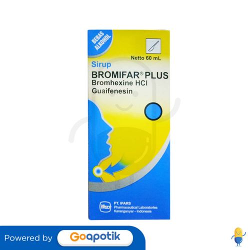 BROMIFAR PLUS SYRUP 60 ML