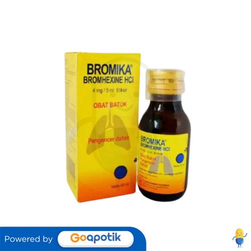 BROMIKA SYRUP ISI 60 ML BOTOL