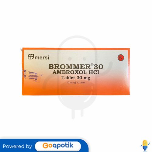 BROMMER 30 MG BOX 100 TABLET