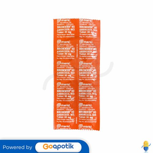 BROMMER 30 MG STRIP 10 TABLET