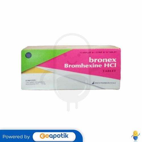 BRONEX 8 MG BOX 100 TABLET