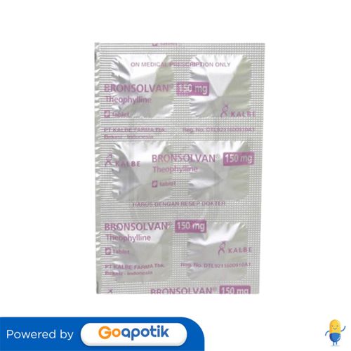 BRONSOLVAN 150 MG TABLET