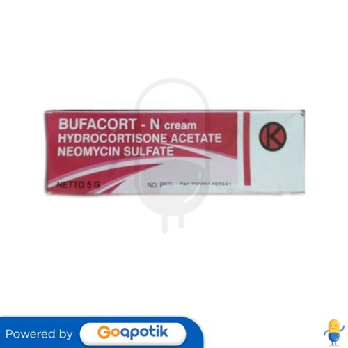 BUFACORT-N CREAM 5 GRAM TUBE