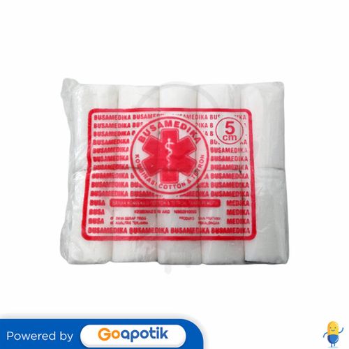 BUSA MEDIKA KASA PERBAN 5 CM PACK 10 PCS