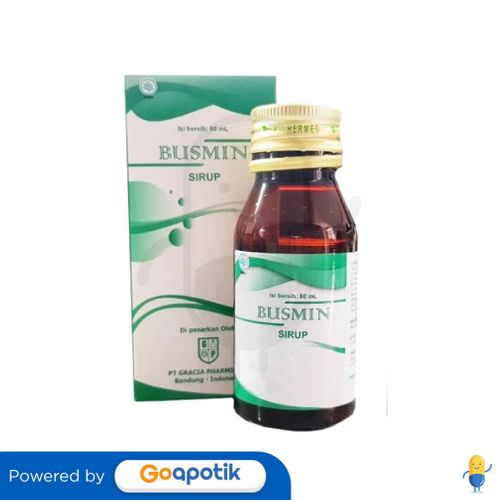 BUSMIN SYRUP ISI 60 ML BOTOL