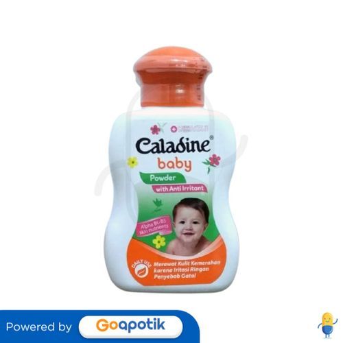 CALADINE BABY POWDER WITH ANTI IRRITANT BOTOL 100 GRAM
